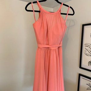 Kennedy Blue Bridesmaid Dress Sienna Coral Size 6